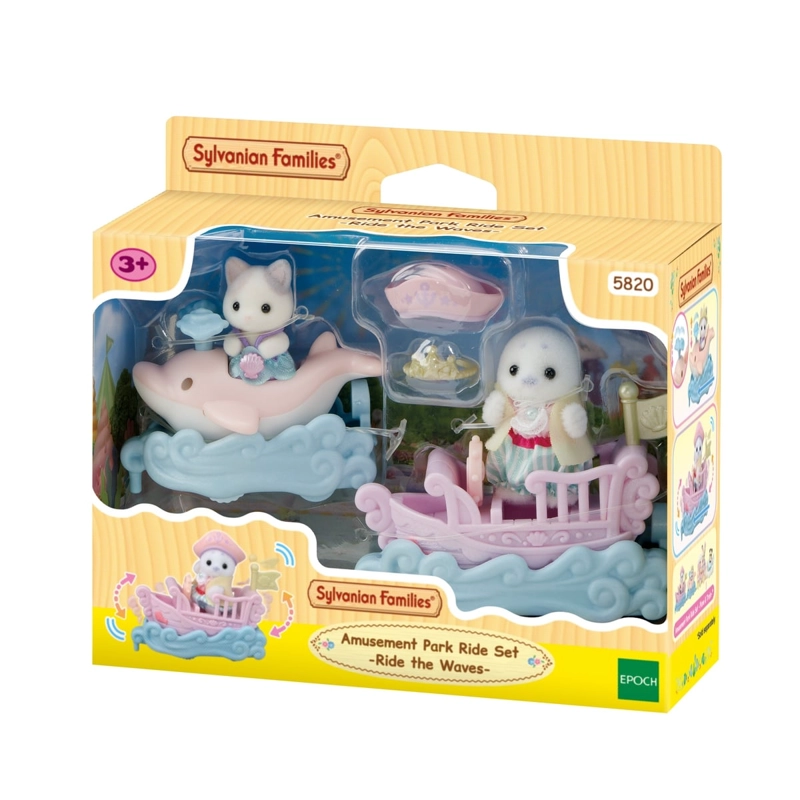 PUFF Y CARA SURCAN LAS OLAS SYLVANIAN FAMILIES - 9