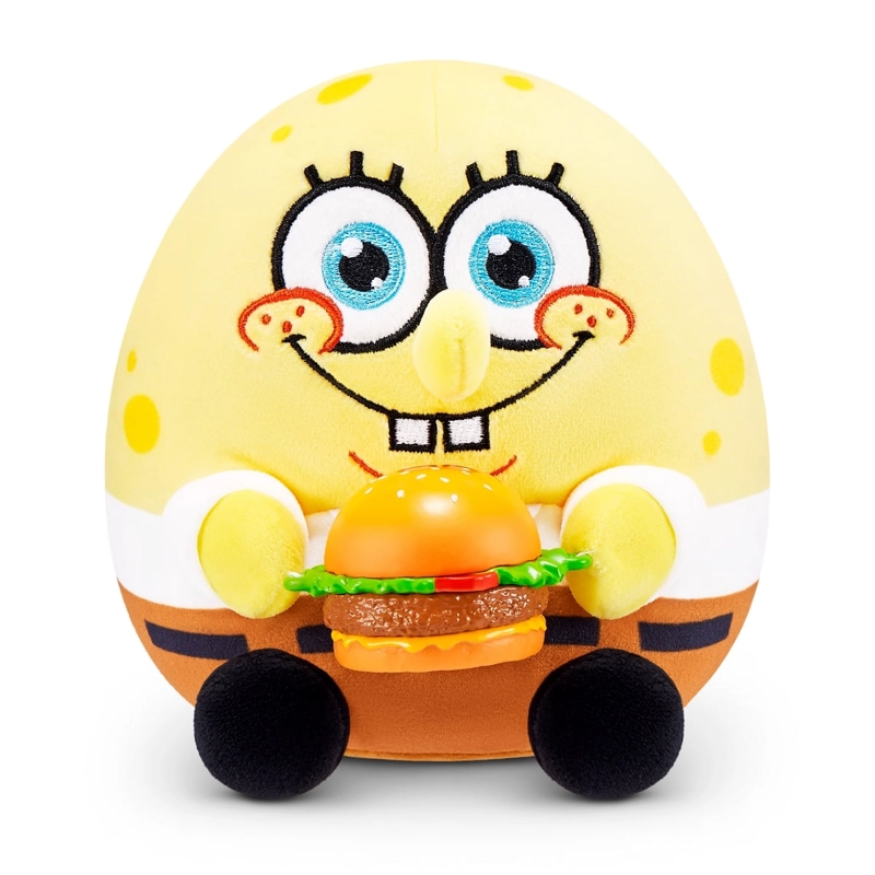 PELUCHE SNACKLES DE 12 CMS BOB ESPONJA DE ZURU - 6