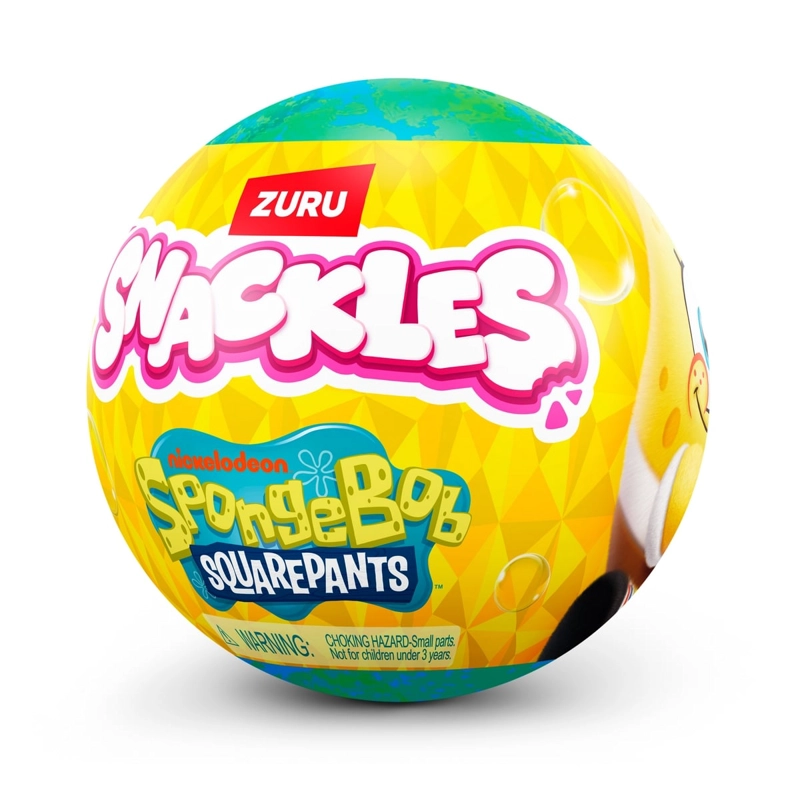 PELUCHE SNACKLES DE 12 CMS BOB ESPONJA DE ZURU - 9