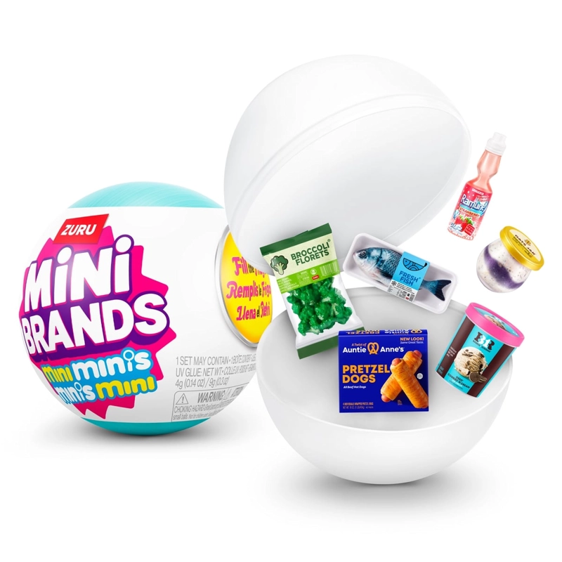 BOLA MINI BRANDS CON 5 SORPRESAS FILL THE FRIDGE - 1