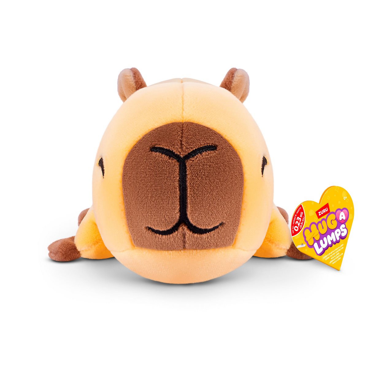 PELUCHE BLANDITO HUG A LUMPS DE ZURU - CONNIE LA CAPIBARA - 3
