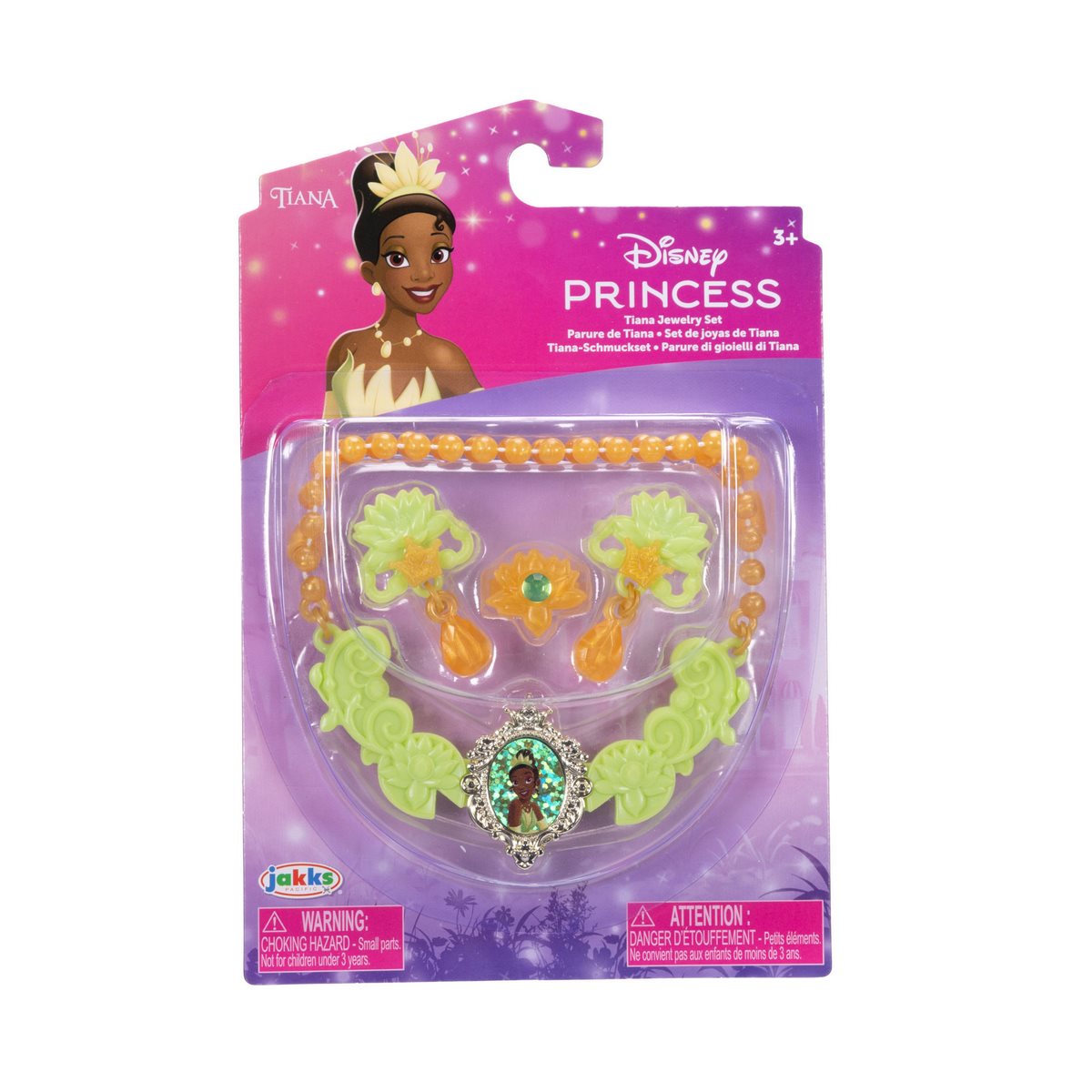 SET DE COLLAR Y AROS PRINCESAS DE DISNEY - TIANA - 2
