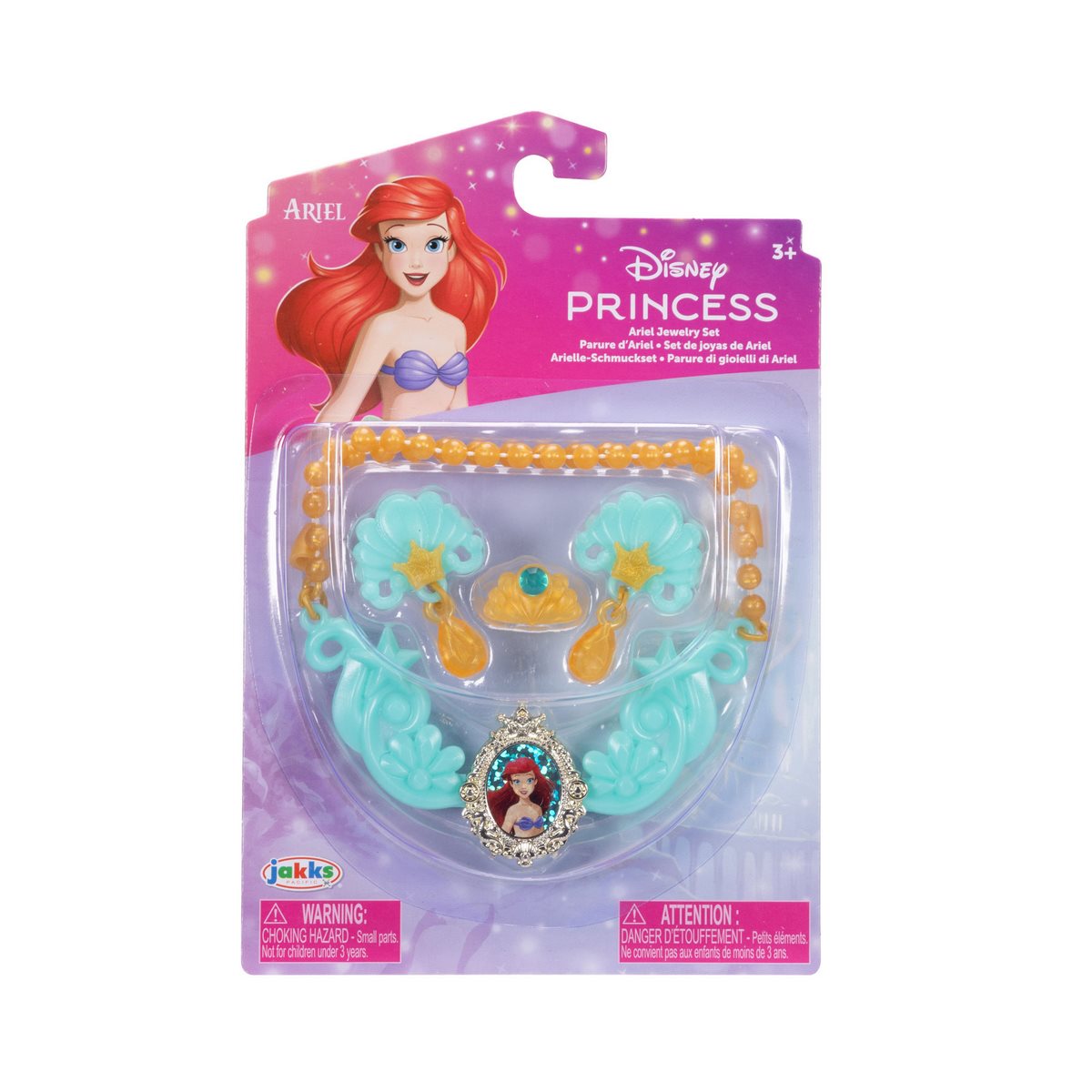 SET DE COLLAR Y AROS PRINCESAS DE DISNEY - ARIEL - 2