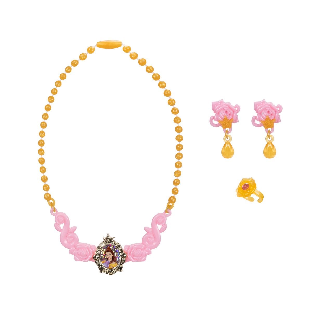 SET DE COLLAR Y AROS PRINCESAS DE DISNEY - BELLA - 1