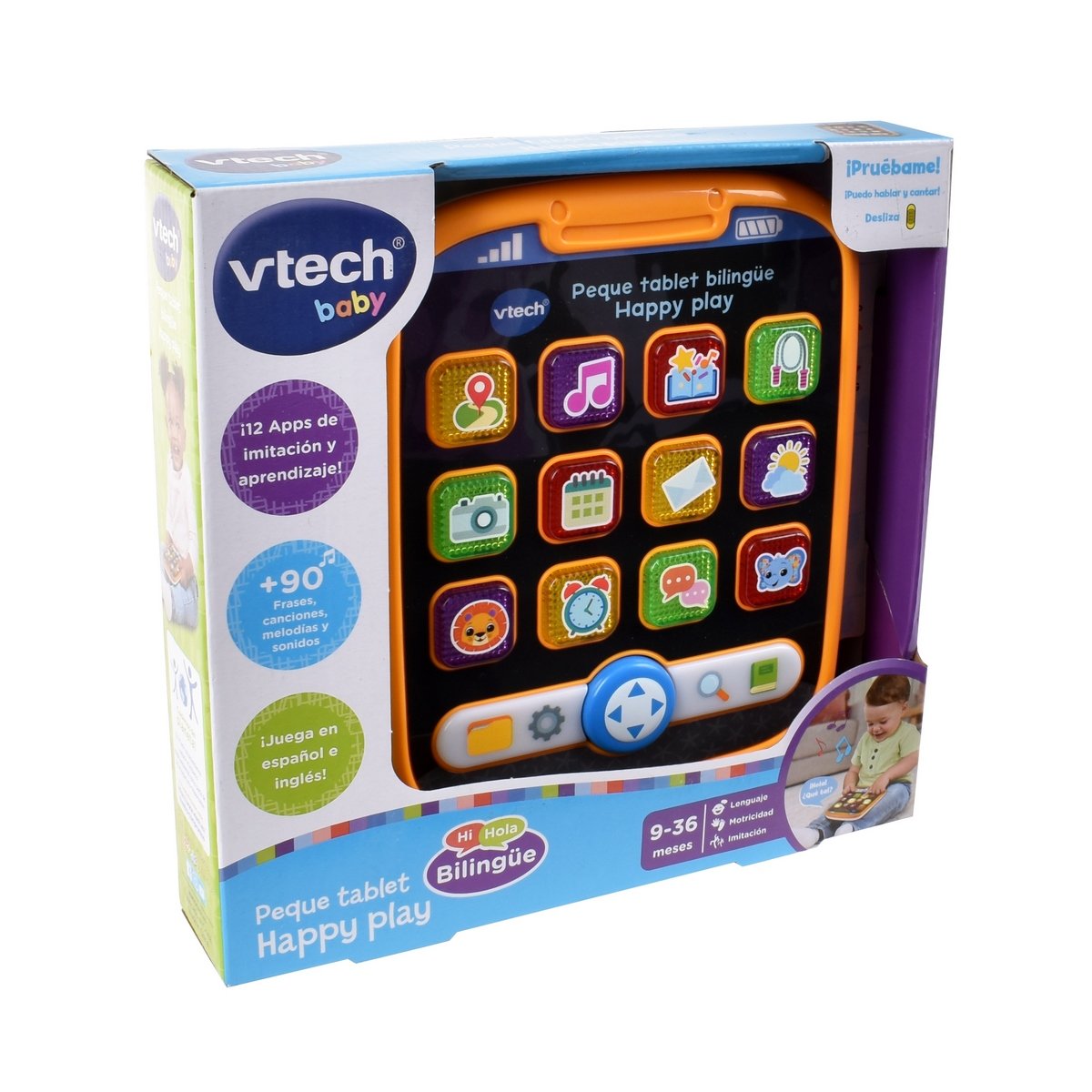 PEQUE TABLET BILINGÜE HAPPY PLAY VTECH - 2