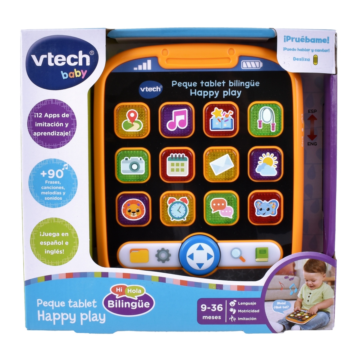 PEQUE TABLET BILINGÜE HAPPY PLAY VTECH - 3