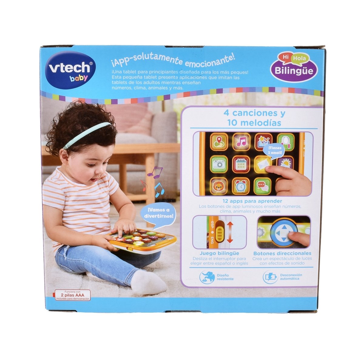 PEQUE TABLET BILINGÜE HAPPY PLAY VTECH - 4