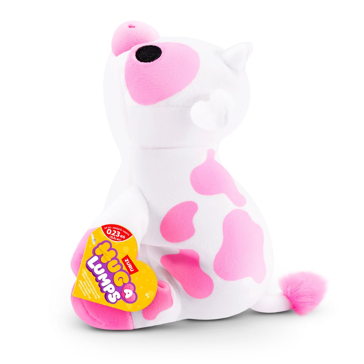PELUCHE BLANDITO HUG A LUMPS DE ZURU - CLOVER LA VACA - 2