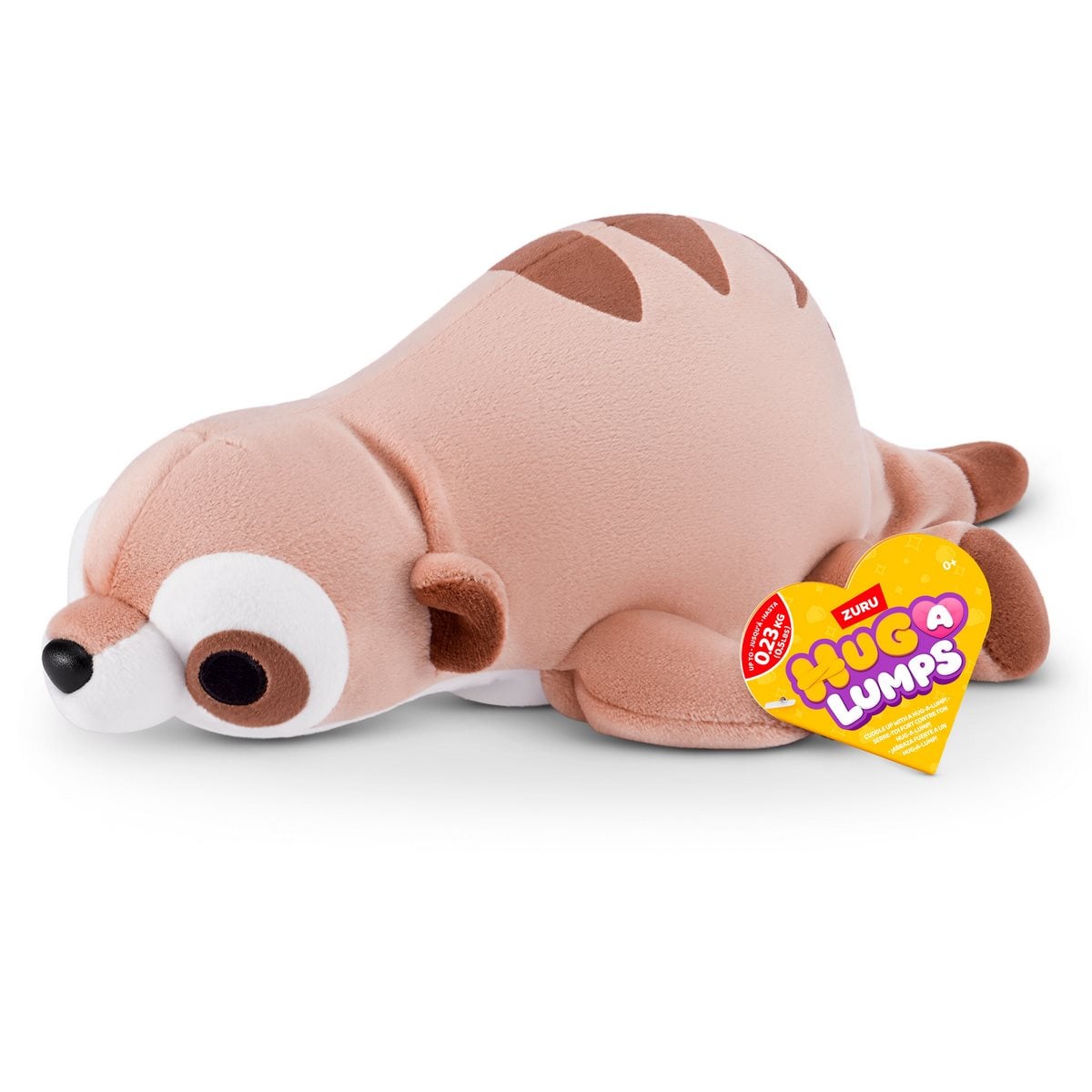 PELUCHE BLANDITO HUG A LUMPS DE ZURU - MOLY LA SURICATA - 1