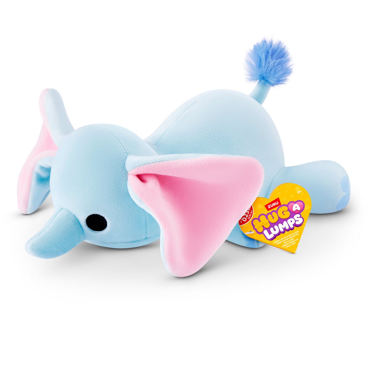 PELUCHE BLANDITO HUG A LUMPS DE ZURU - ELIZA EL ELEFANTE - 1