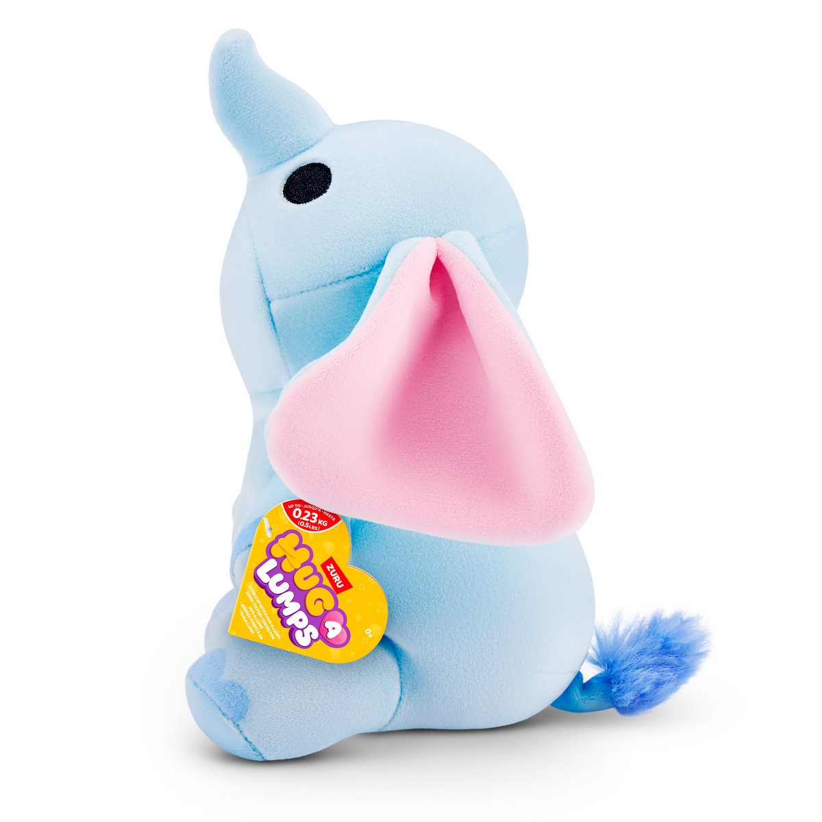 PELUCHE BLANDITO HUG A LUMPS DE ZURU - ELIZA EL ELEFANTE - 2