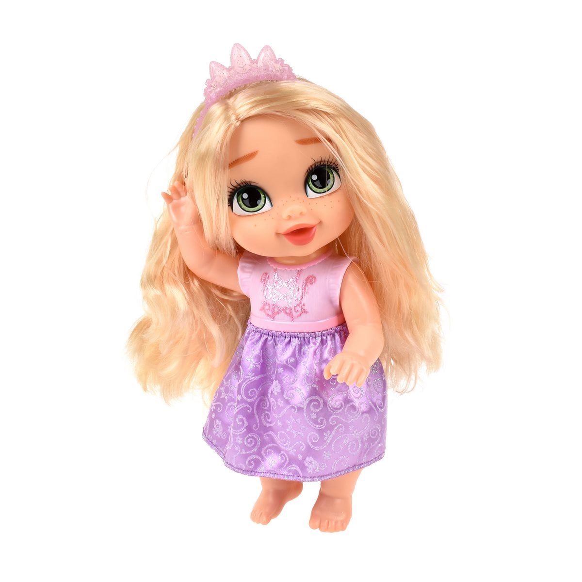 MUÑECA BEBE  28 CM PRINCESAS DE DISNEY - RAPUNZEL - 6
