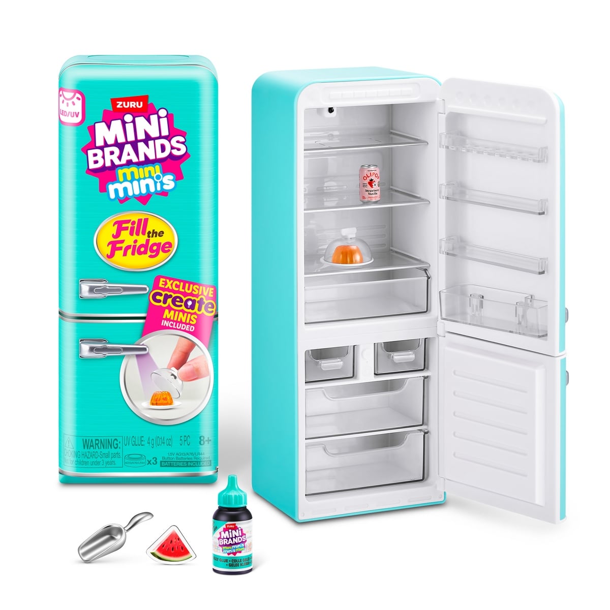 PLAYSET REFRIGERADOR MINI BRANDS FILL THE FRIDGE - 1