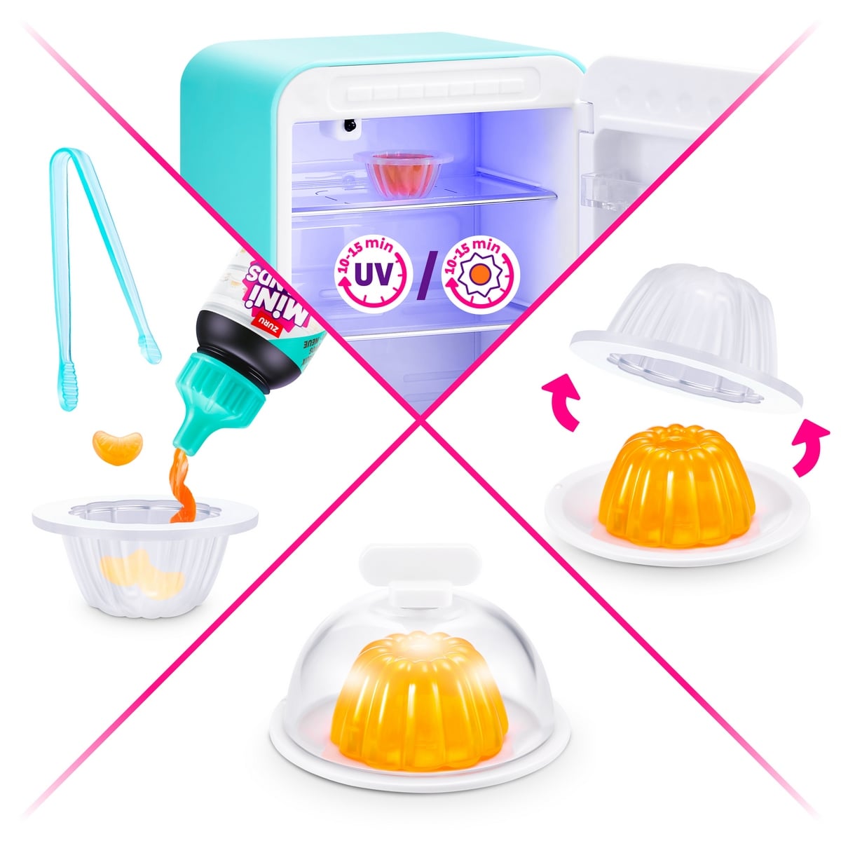 PLAYSET REFRIGERADOR MINI BRANDS FILL THE FRIDGE - 2