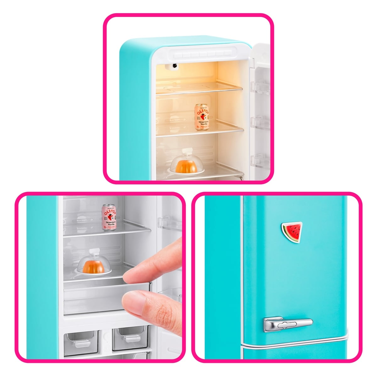 PLAYSET REFRIGERADOR MINI BRANDS FILL THE FRIDGE - 3