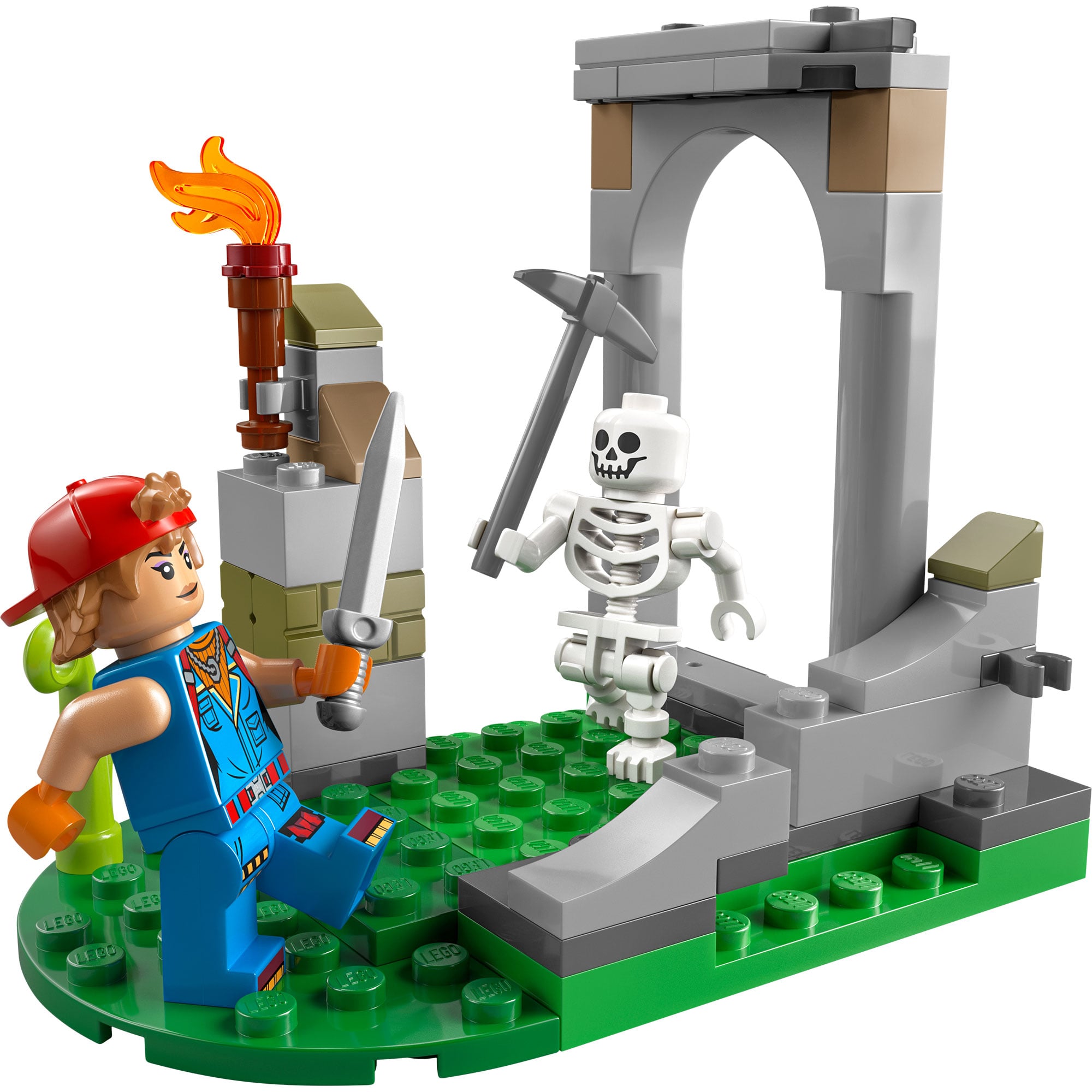 CAMPAMENTO DE BANANO Y BUJIA LEGO FORTNITE - 4