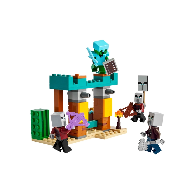 BLOQUES LEGO MINECRAFT PATRULLA DESIERTO 105 PIEZAS - 2