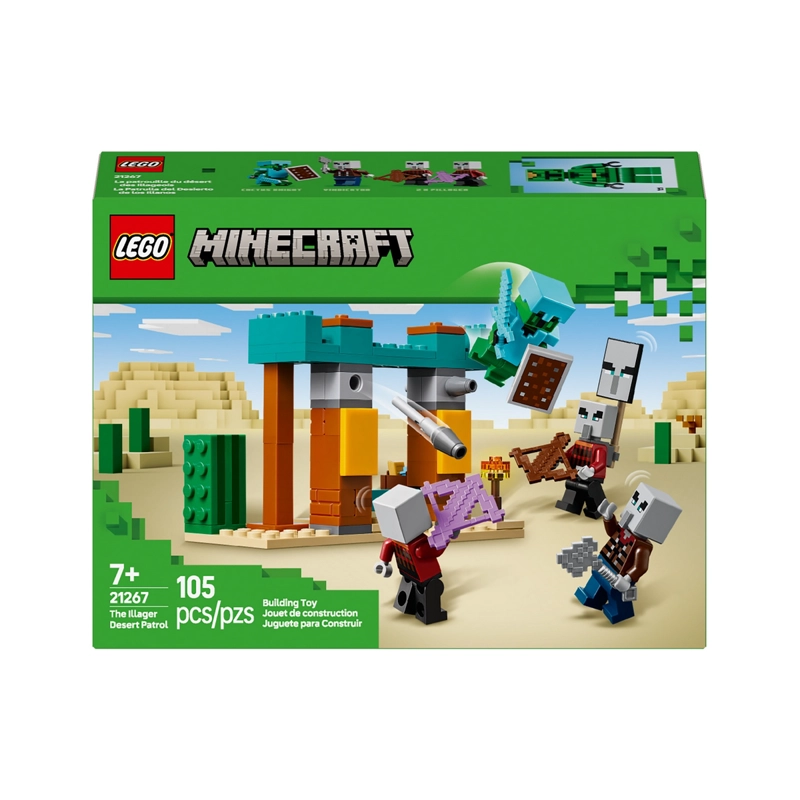 BLOQUES LEGO MINECRAFT PATRULLA DESIERTO 105 PIEZAS - 3