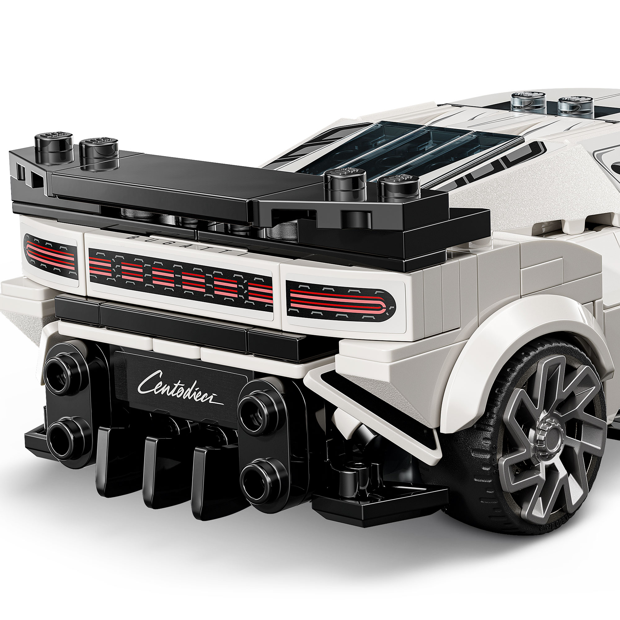HIPER DEPORTIVO DE BUGATTI CENTODIECI LEGO SPEED CHAMPIONS - 3