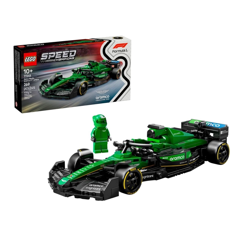 AUTO CARRERAS ASTON MARTIN AMR24 LEGO SPEED CHAMPIONS - 1