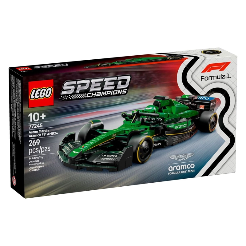 AUTO CARRERAS ASTON MARTIN AMR24 LEGO SPEED CHAMPIONS - 2