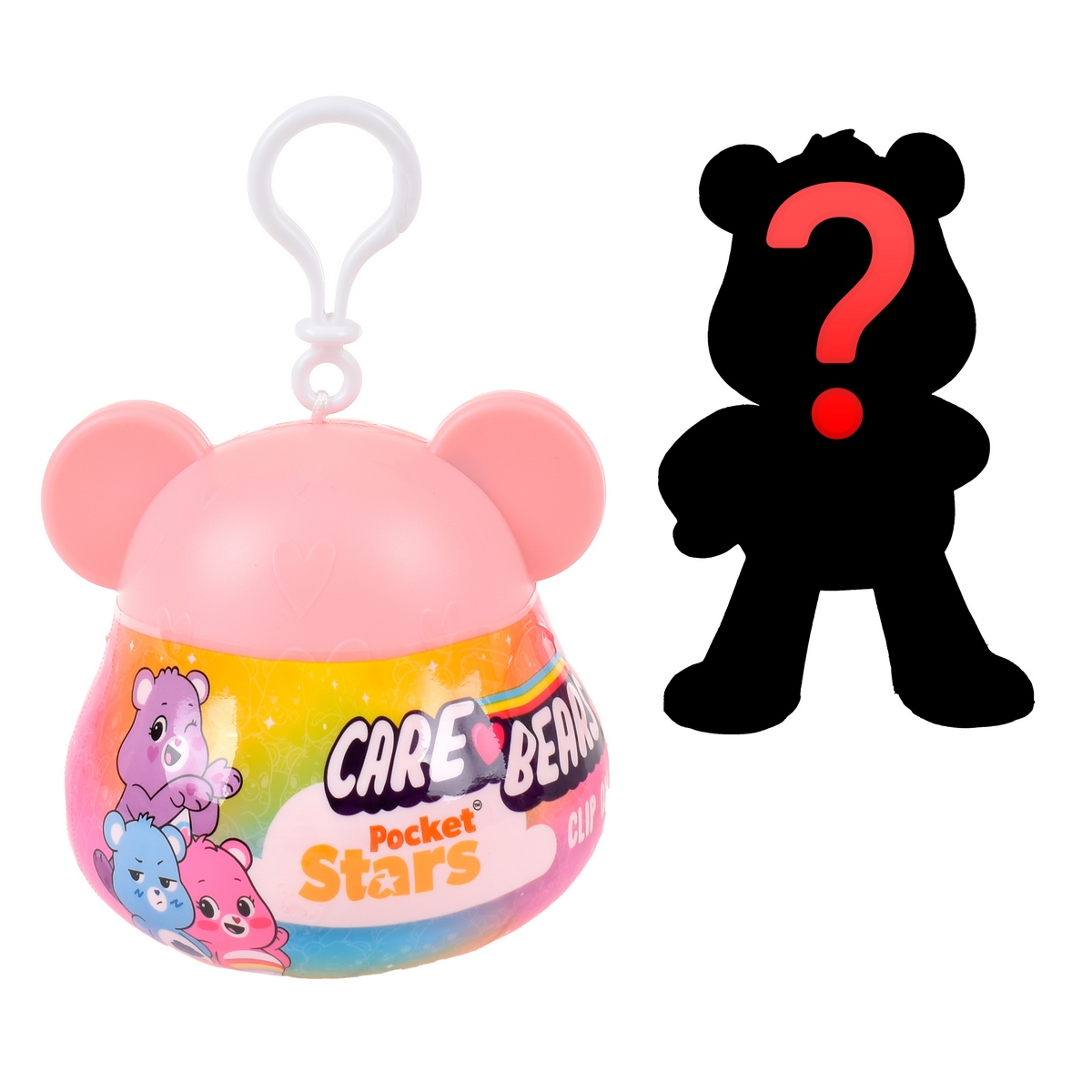 CAPSULA 13 CM CON PELUCHE CLIP ON CARIÑOSITOS - 1