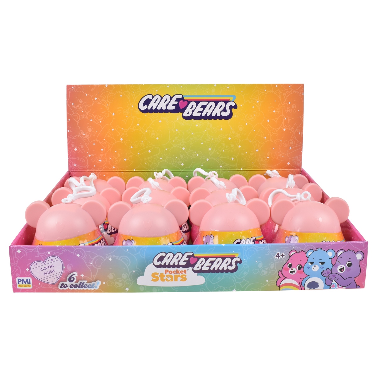 CAPSULA 13 CM CON PELUCHE CLIP ON CARIÑOSITOS - 5