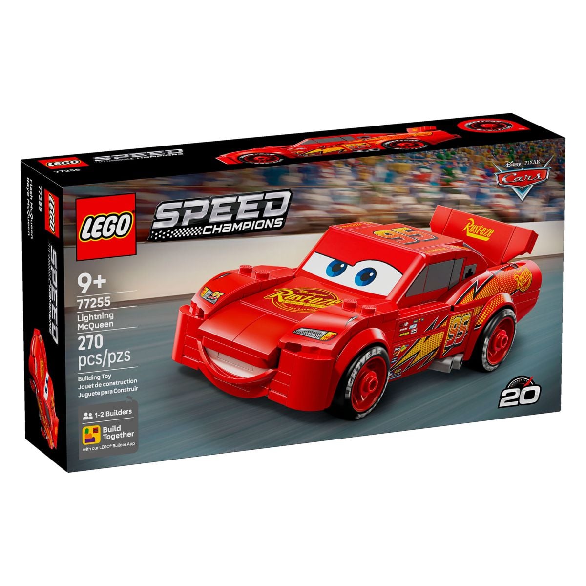 RAYO MCQUEEN LEGO SPEED CHAMPIONS - 2