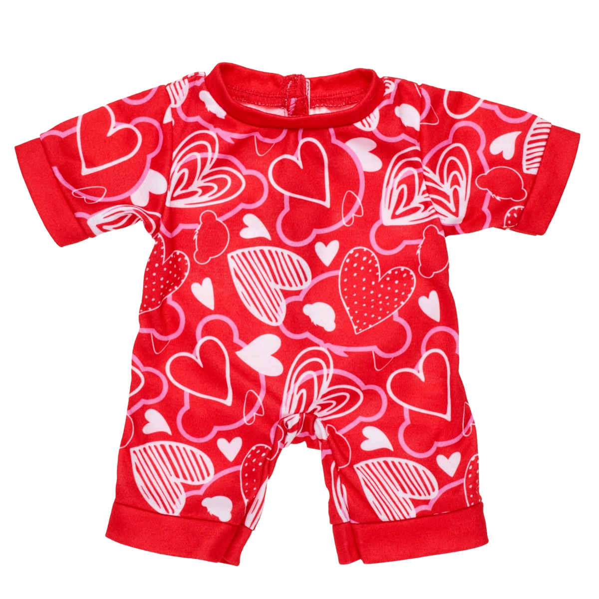 PIJAMA ROJO CORAZONES VAL 26 BUILD-A-BEAR - 2