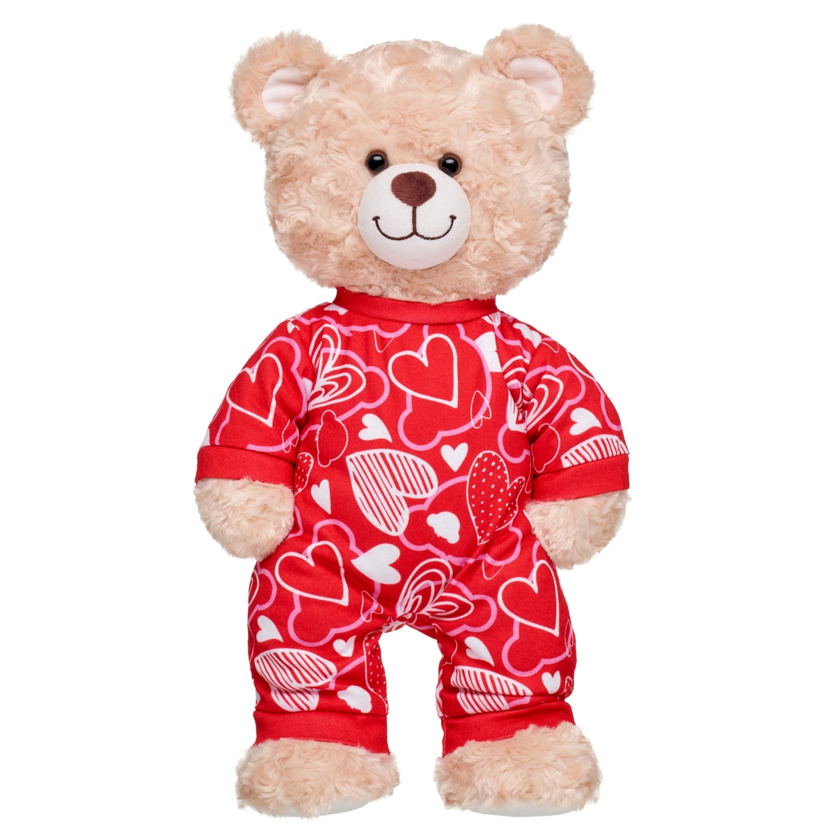 PIJAMA ROJO CORAZONES VAL 26 BUILD-A-BEAR - 3