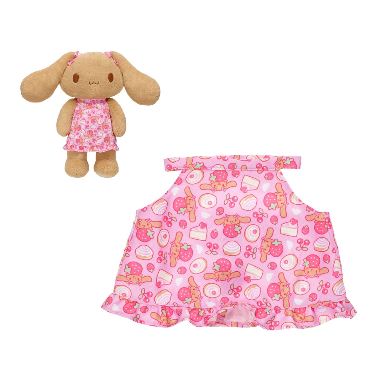 VESTIDO MOCHA BERRY SANRIO BUILD-A-BEAR - 1