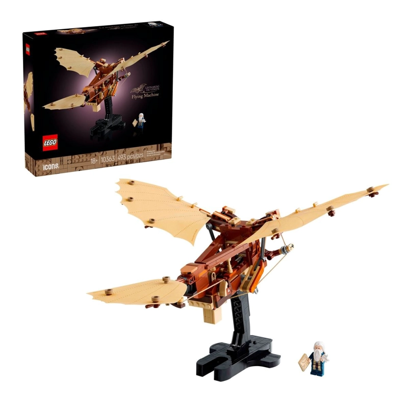 MAQUINA VOLADORA DE LEONARDO DA VINCI LEGO ICONS - 1