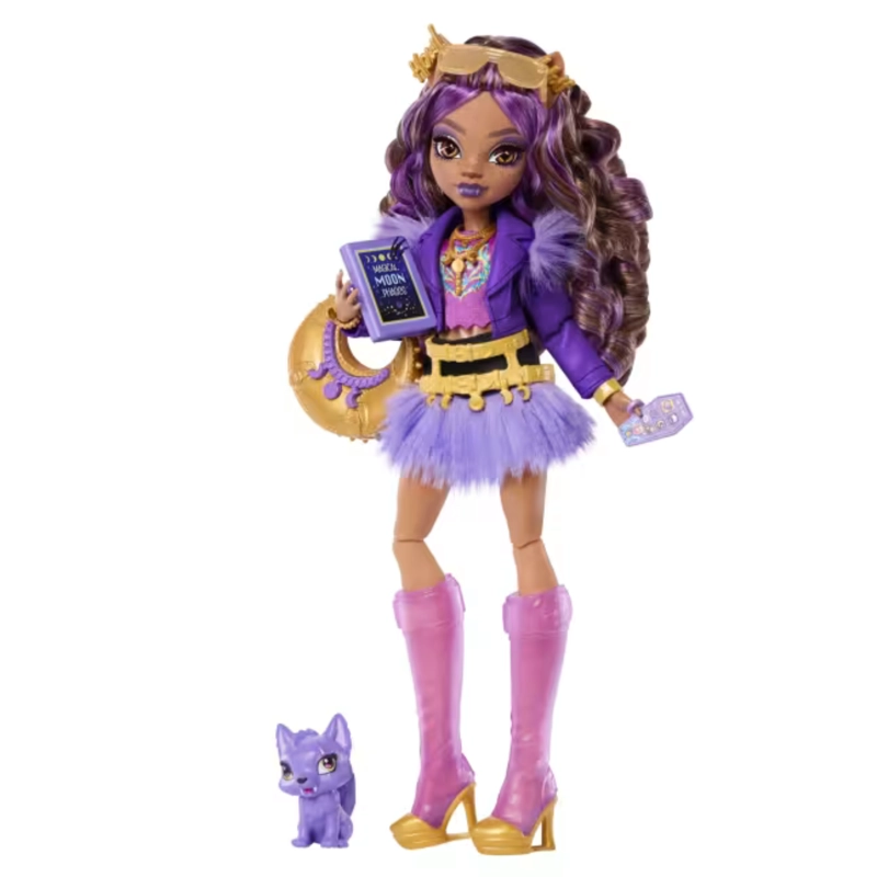 MONSTER HIGH MUÑECA DRACULAURA - CLAWDEEN WOLF 2 - FALDA - 1