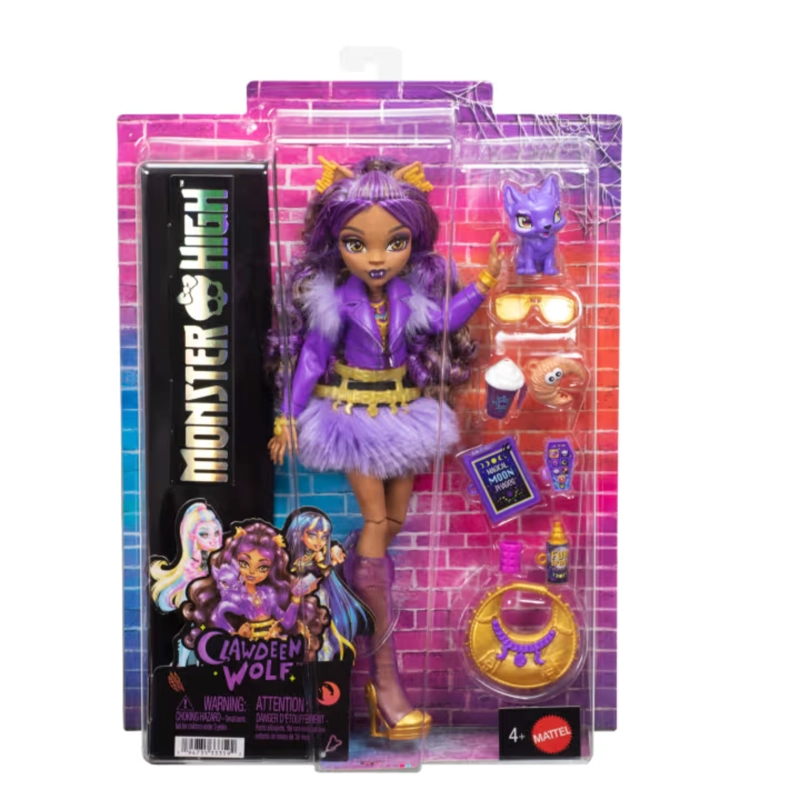MONSTER HIGH MUÑECA DRACULAURA - CLAWDEEN WOLF 2 - FALDA - 2