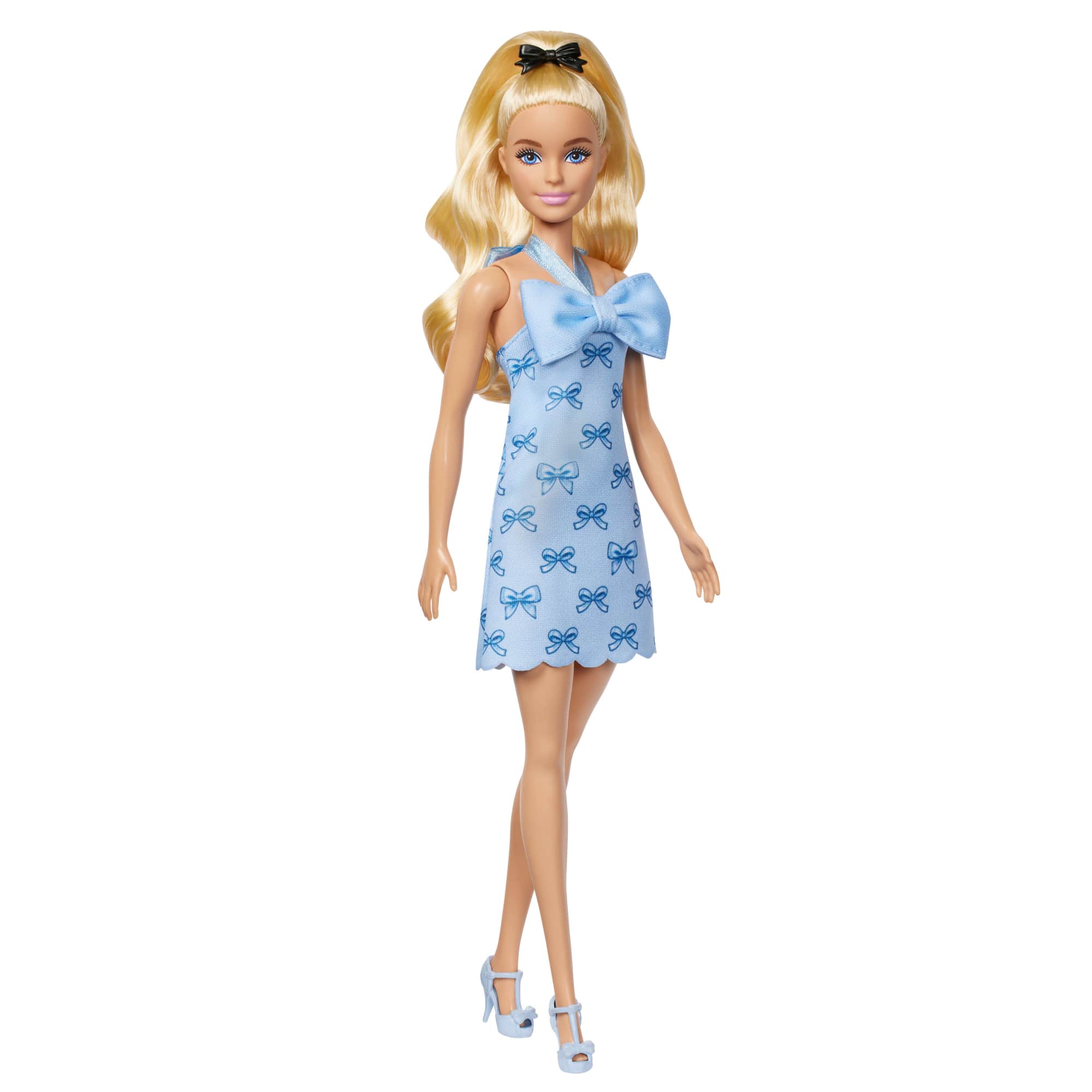 BARBIE FASHIONISTAS - 237 - VESTIDO LAZOS AZULES - 1