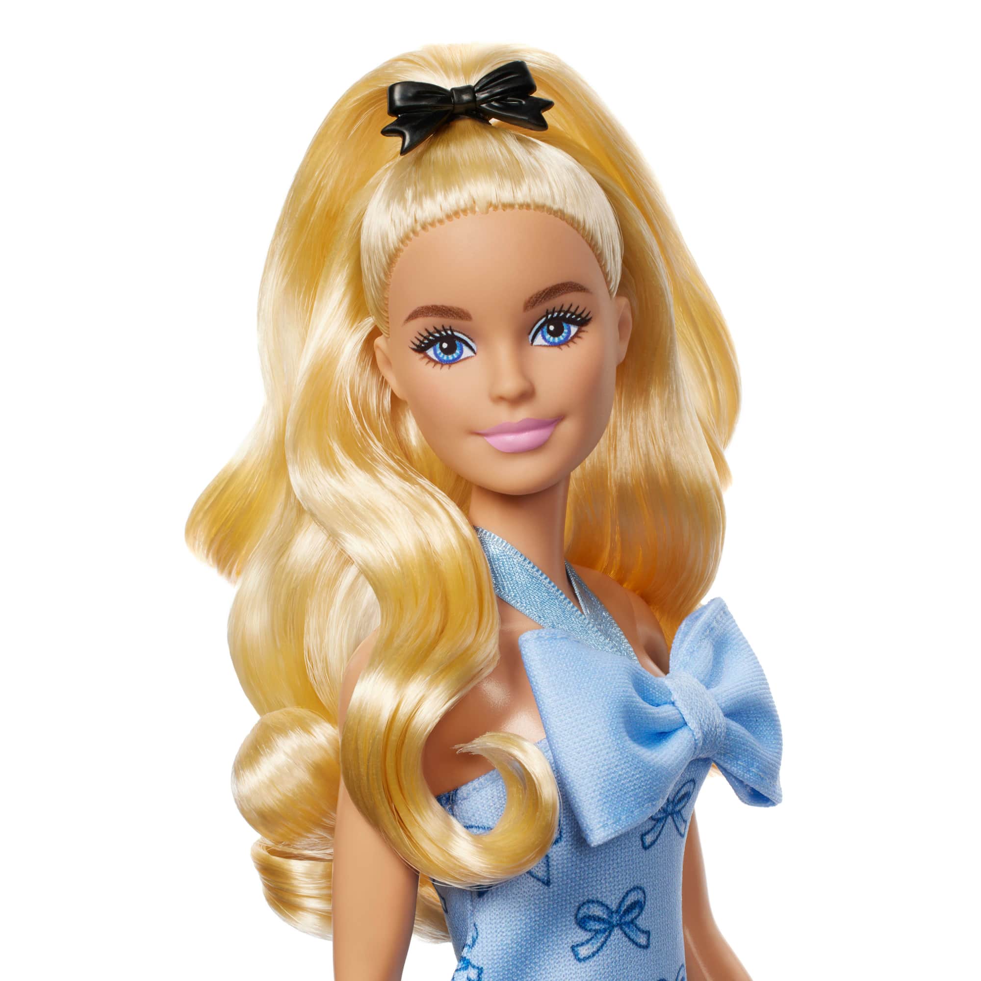 BARBIE FASHIONISTAS - 237 - VESTIDO LAZOS AZULES - 3
