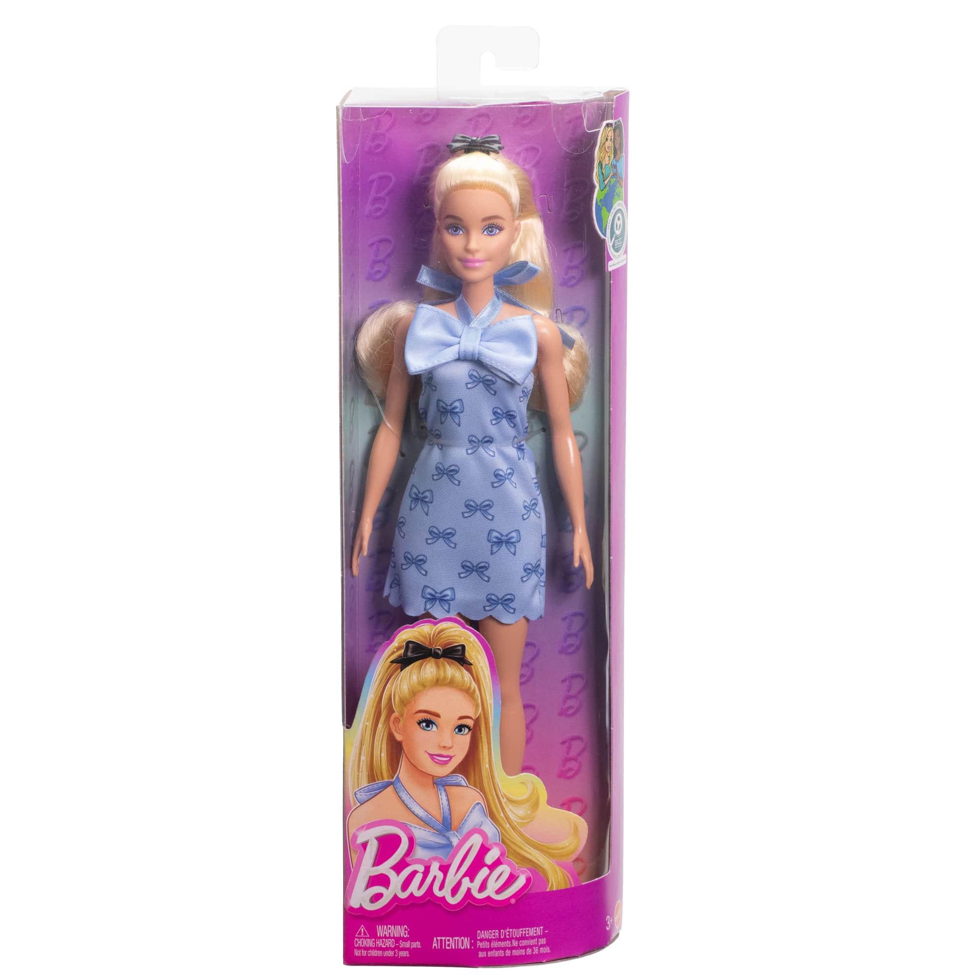 BARBIE FASHIONISTAS - 237 - VESTIDO LAZOS AZULES - 5