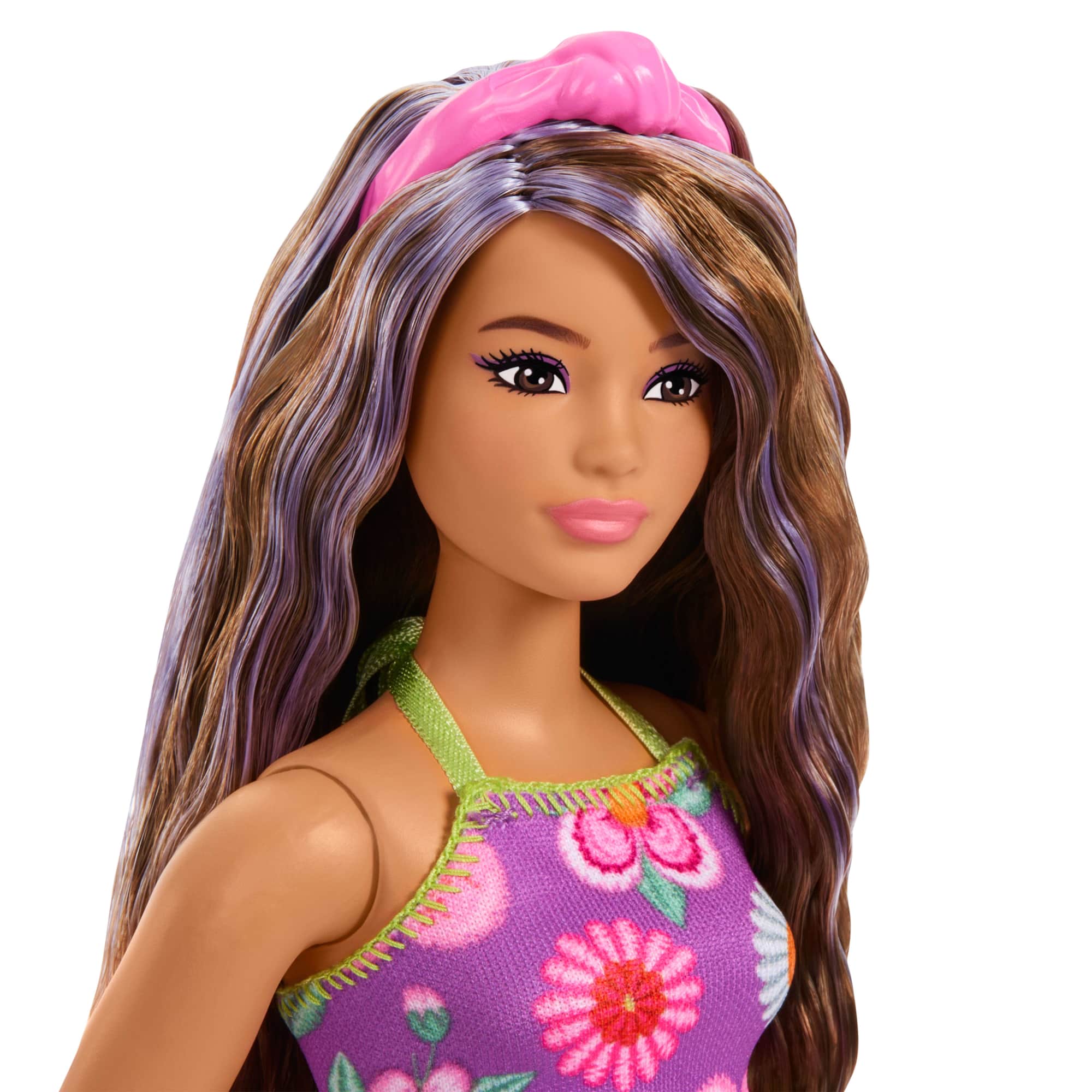 BARBIE FASHIONISTAS - 244 - FALDA Y BLUSA FLORES - 3