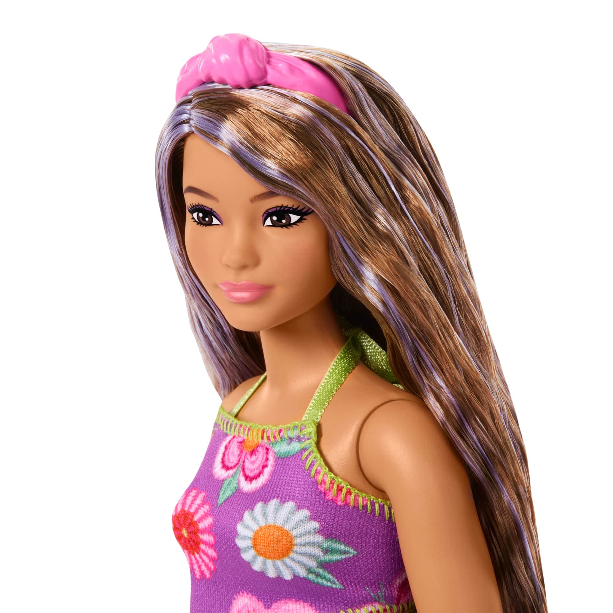 BARBIE FASHIONISTAS - 244 - FALDA Y BLUSA FLORES - 5
