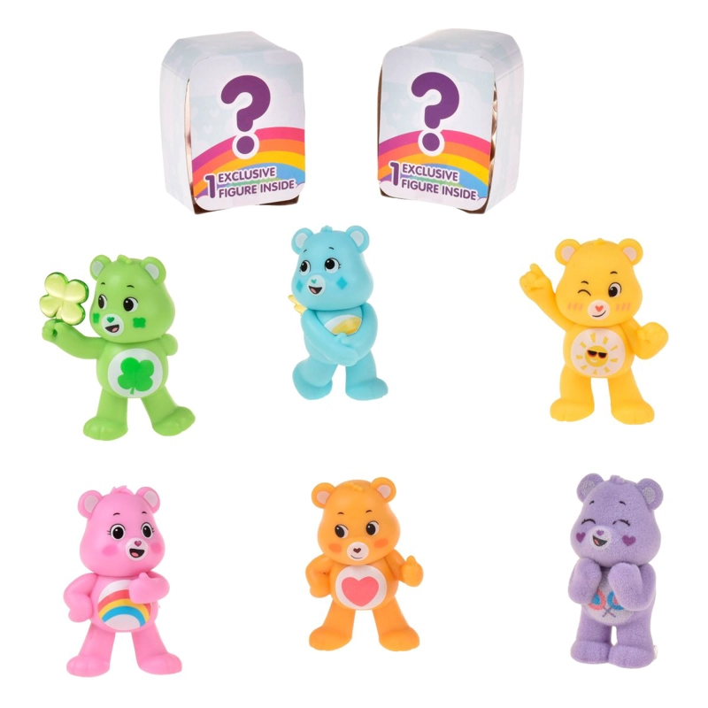 SET 8 FIGURAS DE LUJO 5 CM CARIÑOSITOS - GOOD LUCK BEAR - 1