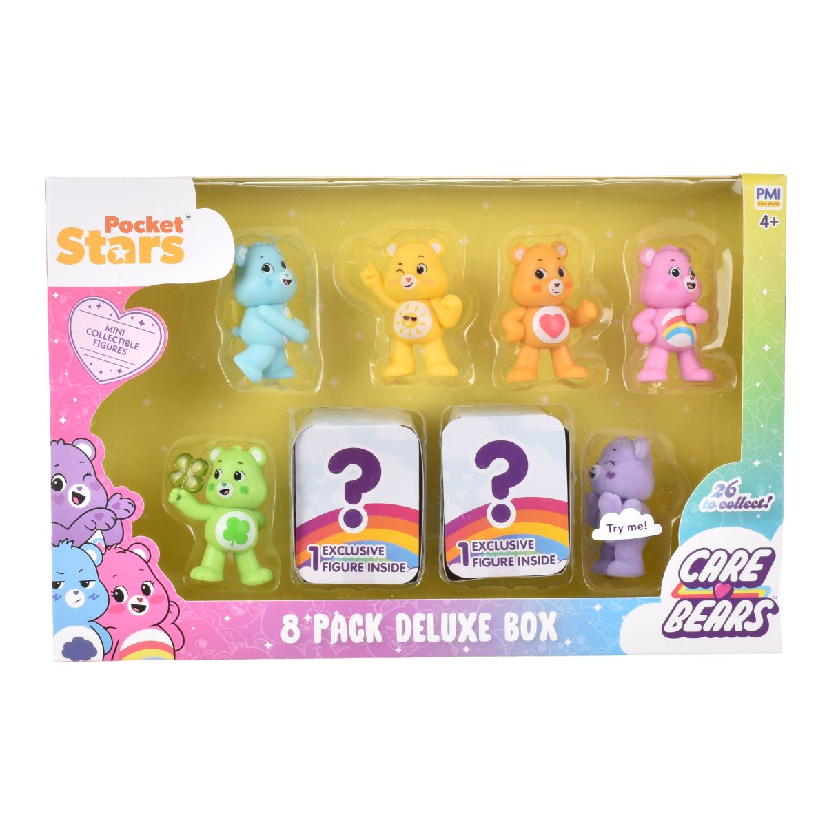 SET 8 FIGURAS DE LUJO 5 CM CARIÑOSITOS - GOOD LUCK BEAR - 5