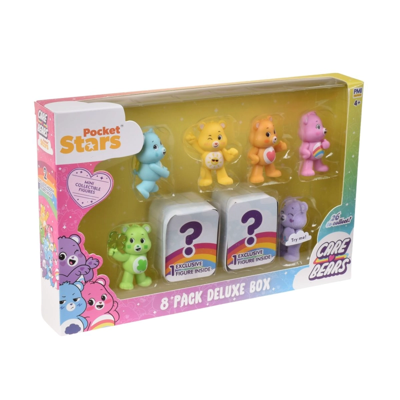 SET 8 FIGURAS DE LUJO 5 CM CARIÑOSITOS - GOOD LUCK BEAR - 6