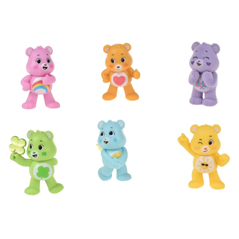 SET 8 FIGURAS DE LUJO 5 CM CARIÑOSITOS - GOOD LUCK BEAR - 7