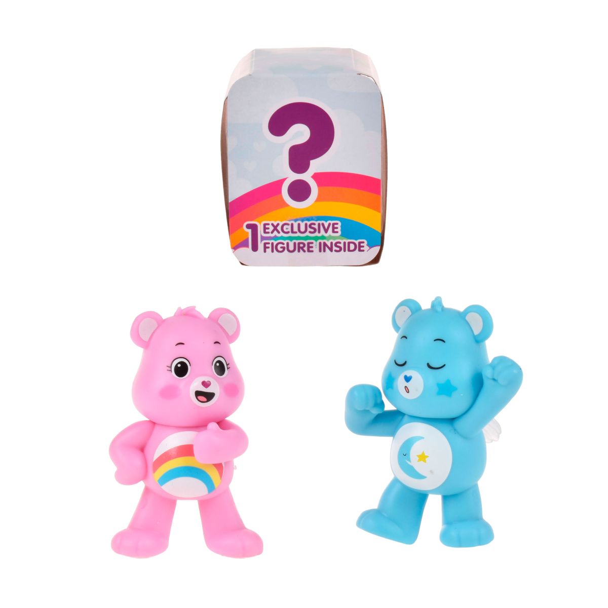 SET 3 FIGURAS COLECCIONABLES 5 CM CARIÑOSITOS - CHEER BEAR - 1