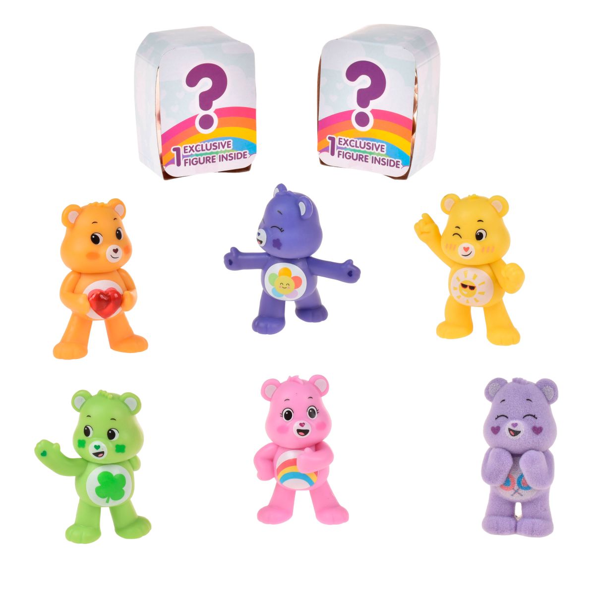 SET 8 FIGURAS 5 CM CARIÑOSITOS - TENDERHEART BEAR - 1