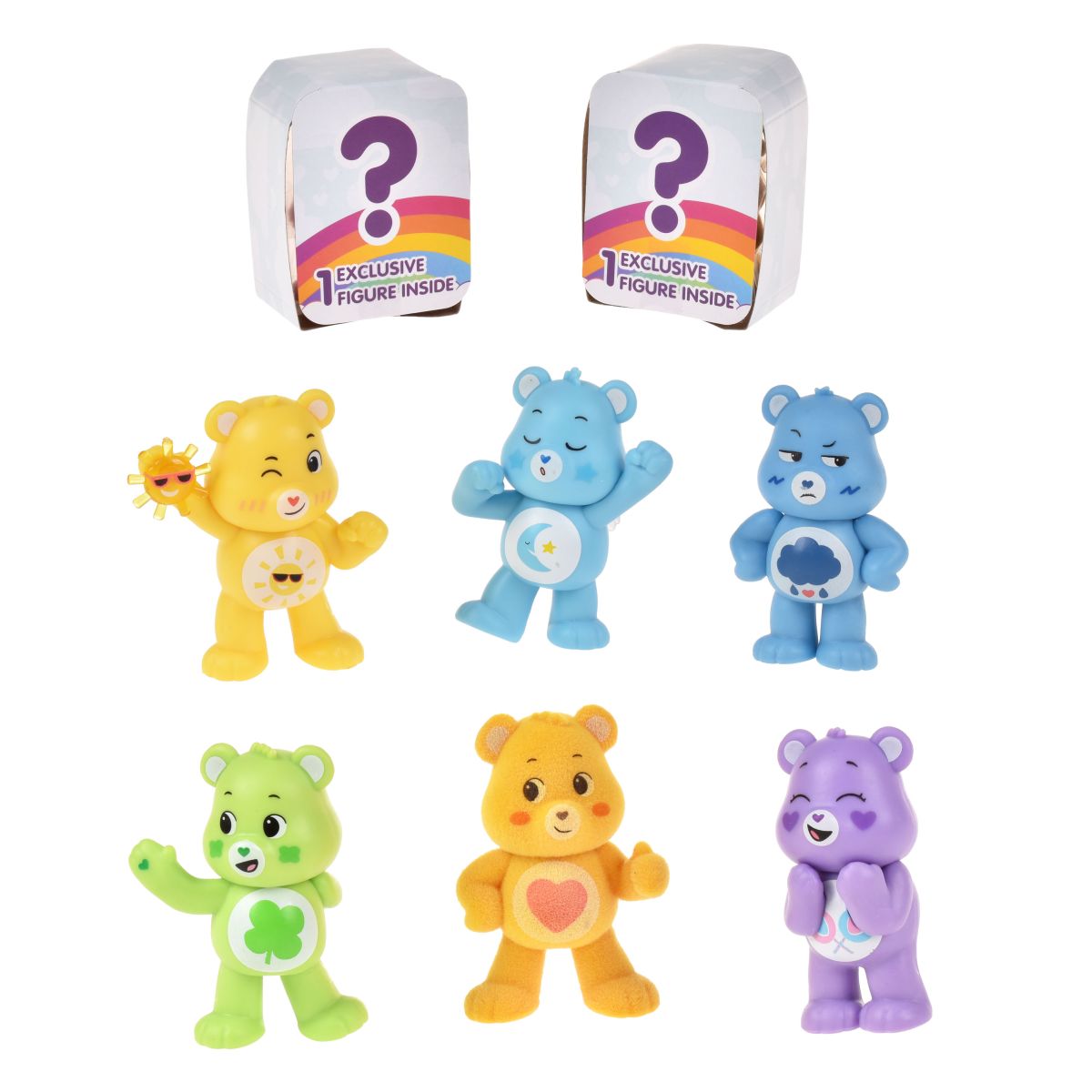 SET 8 FIGURAS COLECCIONABLES 5 CM CARIÑOSITOS- FUNSHINE BEAR - 1
