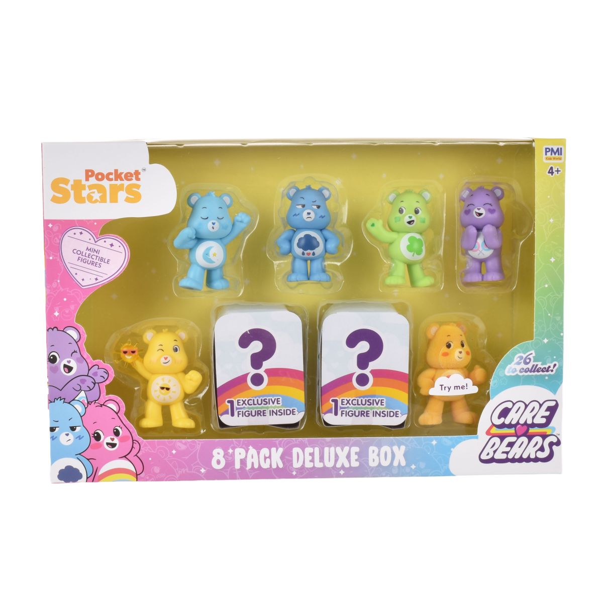 SET 8 FIGURAS COLECCIONABLES 5 CM CARIÑOSITOS- FUNSHINE BEAR - 3