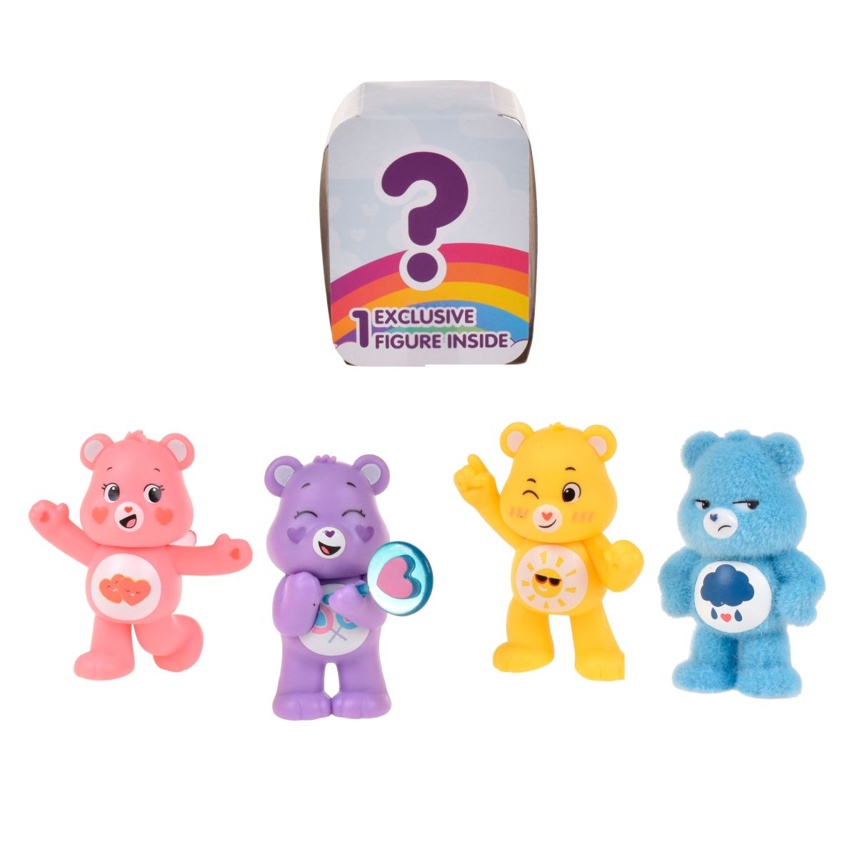 SET 5 FIGURAS 5 CM CARIÑOSITOS - LOVE A LOT BEAR - 1