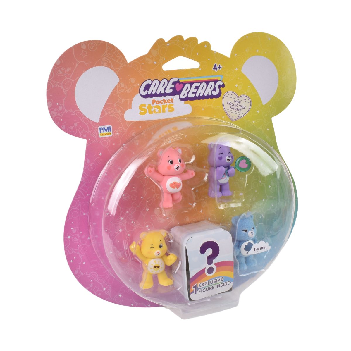 SET 5 FIGURAS 5 CM CARIÑOSITOS - LOVE A LOT BEAR - 2