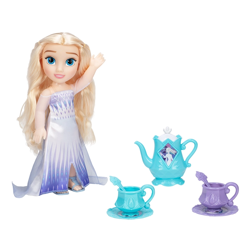 MUÑECA ELSA CON SET DE TE  FROZEN DE DISNEY - 1